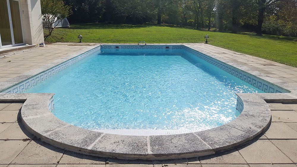 Rénovation d'un bassin, piscine traditionnelle